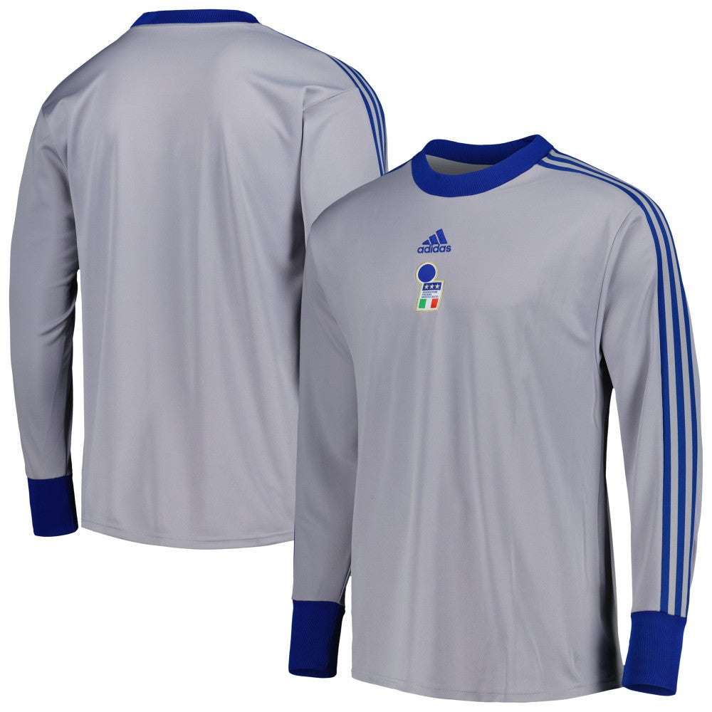 Italy National Team Football Icon Goalkeeper Jersey for sale - Gray 