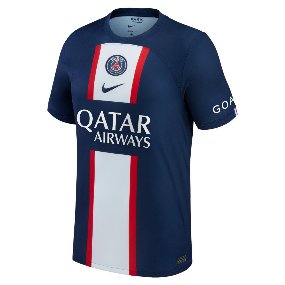 Kylian Mbappé Paris Saint-Germain 2022/23 Home Replica Player Jersey on sale - Blue 