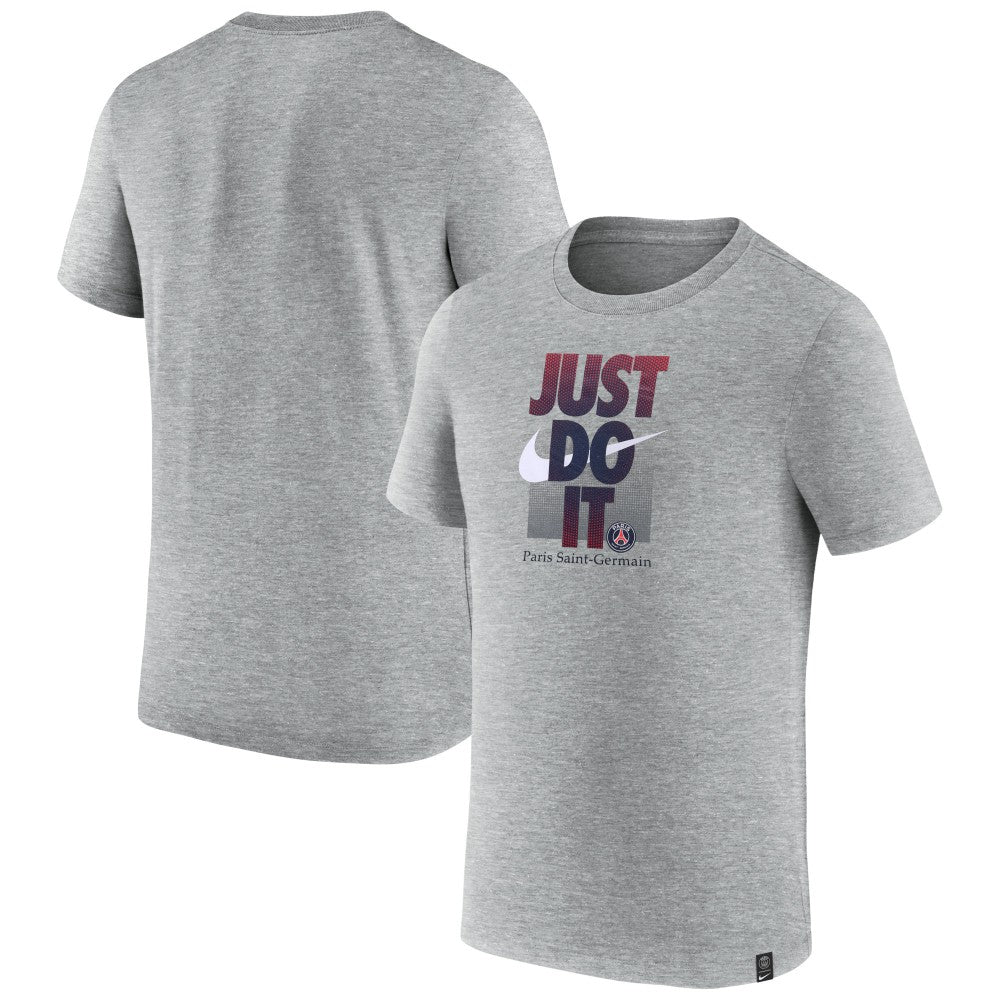Paris Saint-Germain Just Do It T-Shirt on sale - Gray 
