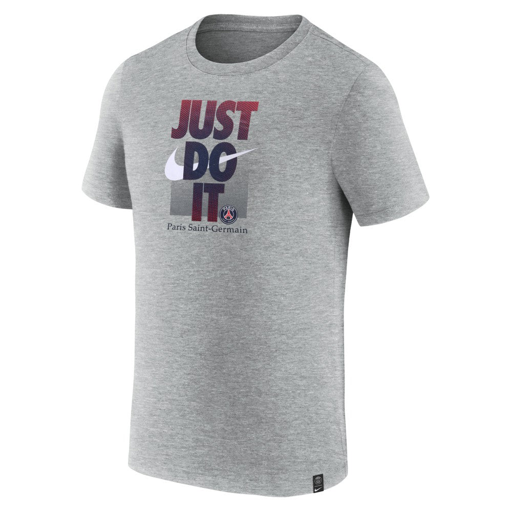 Paris Saint-Germain Just Do It T-Shirt on sale - Gray 