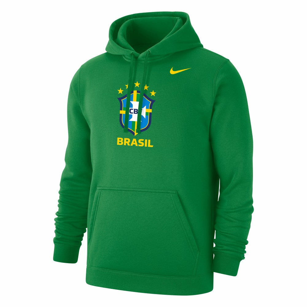 Brazil National Team Club Primary Pullover Hoodie for sale - Green 