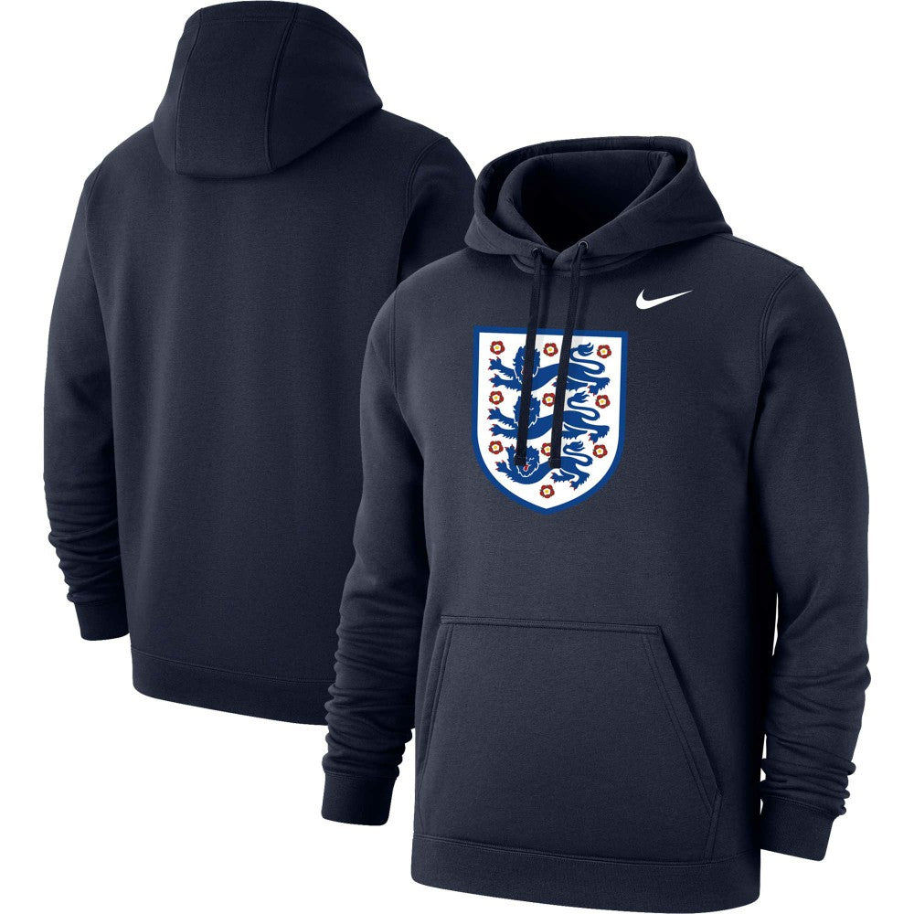 England National Team Club Primary Pullover Hoodie for sale - Navy 
