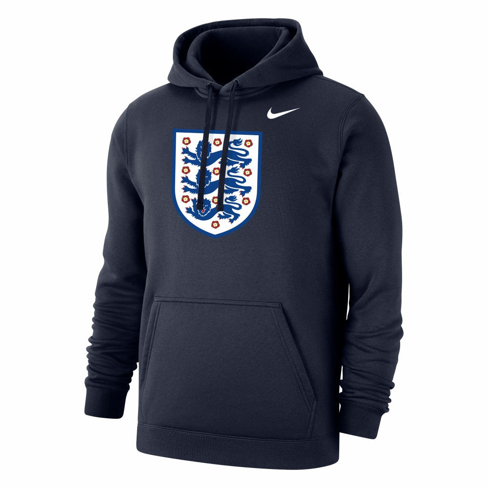 England National Team Club Primary Pullover Hoodie for sale - Navy 