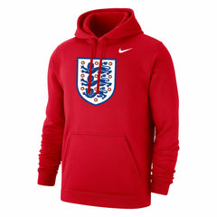 England National Team Club Primary Pullover Hoodie for sale - Red 