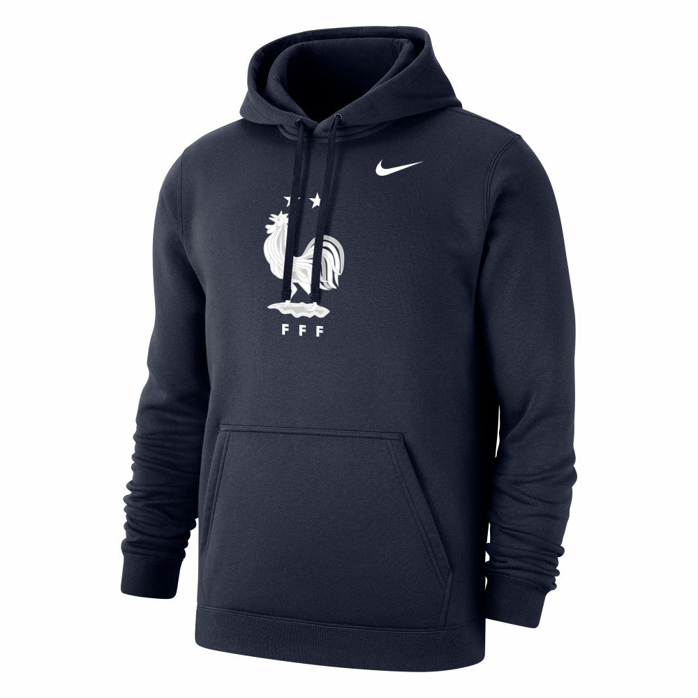 France National Team Club Primary Pullover Hoodie for sale - Navy 