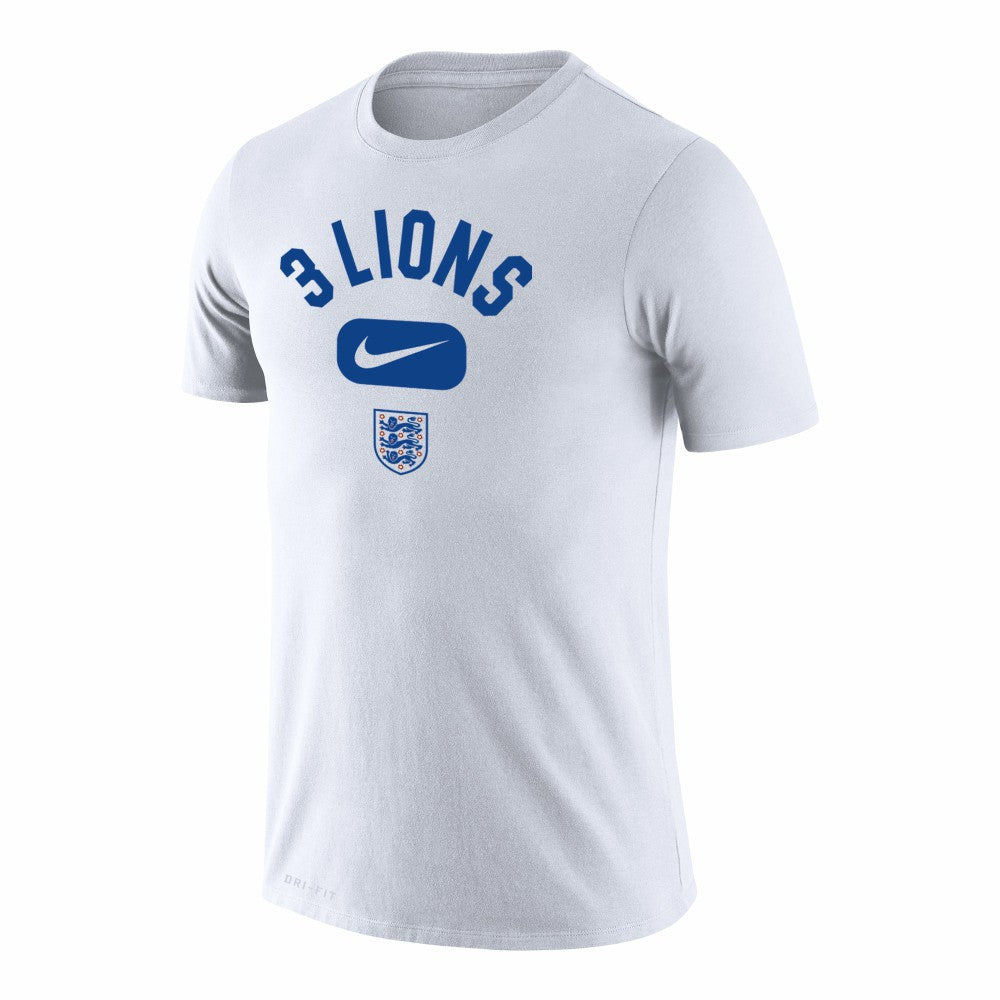 England National Team Lockup Legend Performance T-Shirt for sale - White 