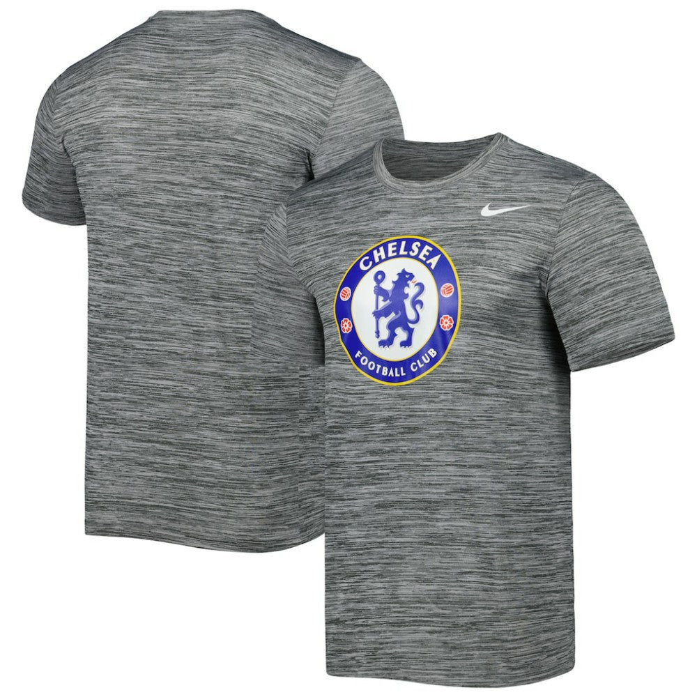 Chelsea Primary Logo Velocity Legend Performance T-Shirt on sale - Heather Gray 