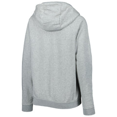 England National Team Women's Lockup Varsity Fleece Raglan Pullover Hoodie for sale - Heather Gray 