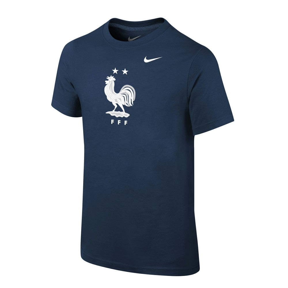 France National Team Youth Core Team T-Shirt for sale - Navy 