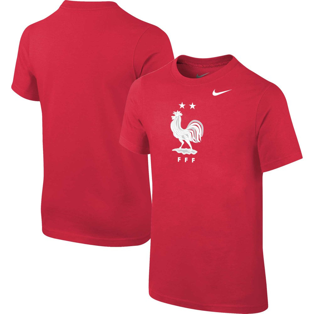 France National Team Youth Core Team T-Shirt for sale - Red 