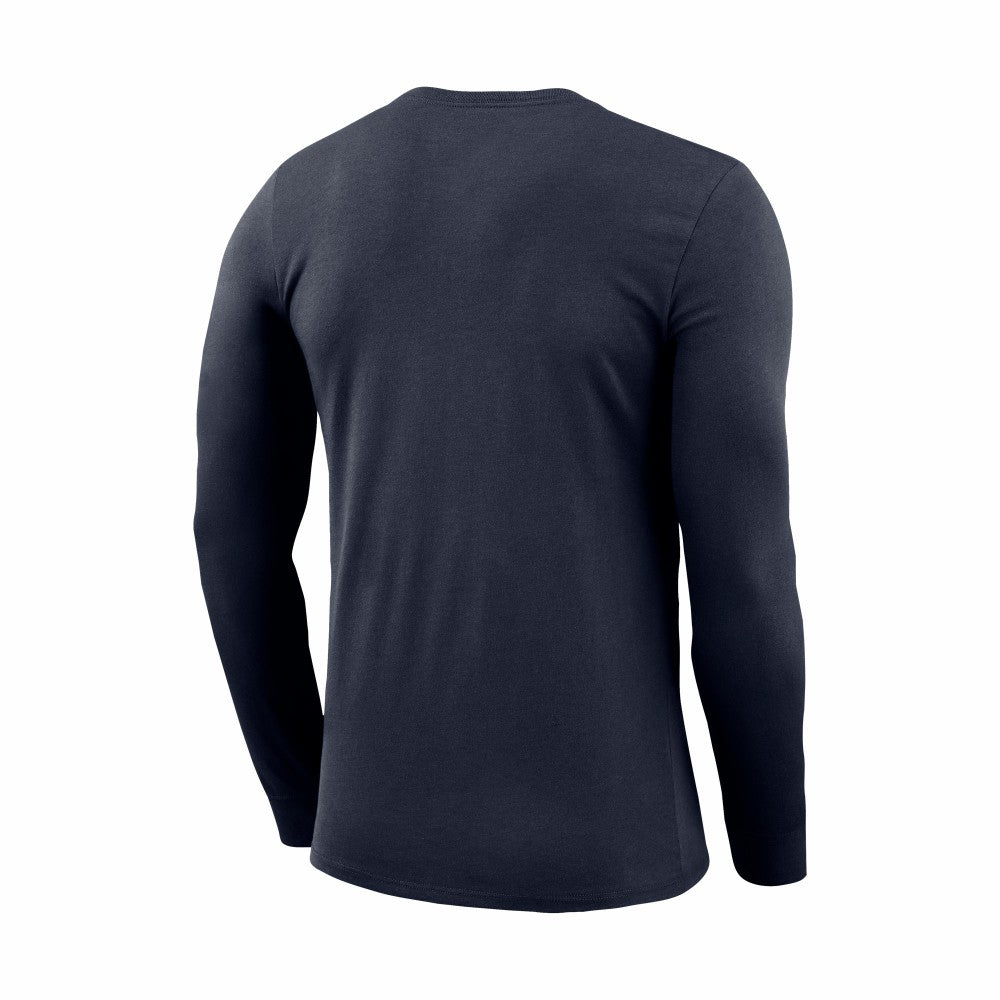 France National Team Lockup Legend Performance Long Sleeve T-Shirt for sale - Navy 
