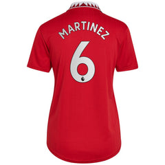 Lisandro Martínez Manchester United Women's 2022/23 Home Replica Player Jersey Discount - Red 