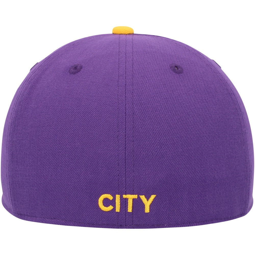 Manchester City America's Game Fitted Hat Discount - Purple/Yellow 