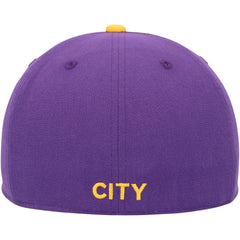 Manchester City America's Game Fitted Hat Discount - Purple/Yellow 