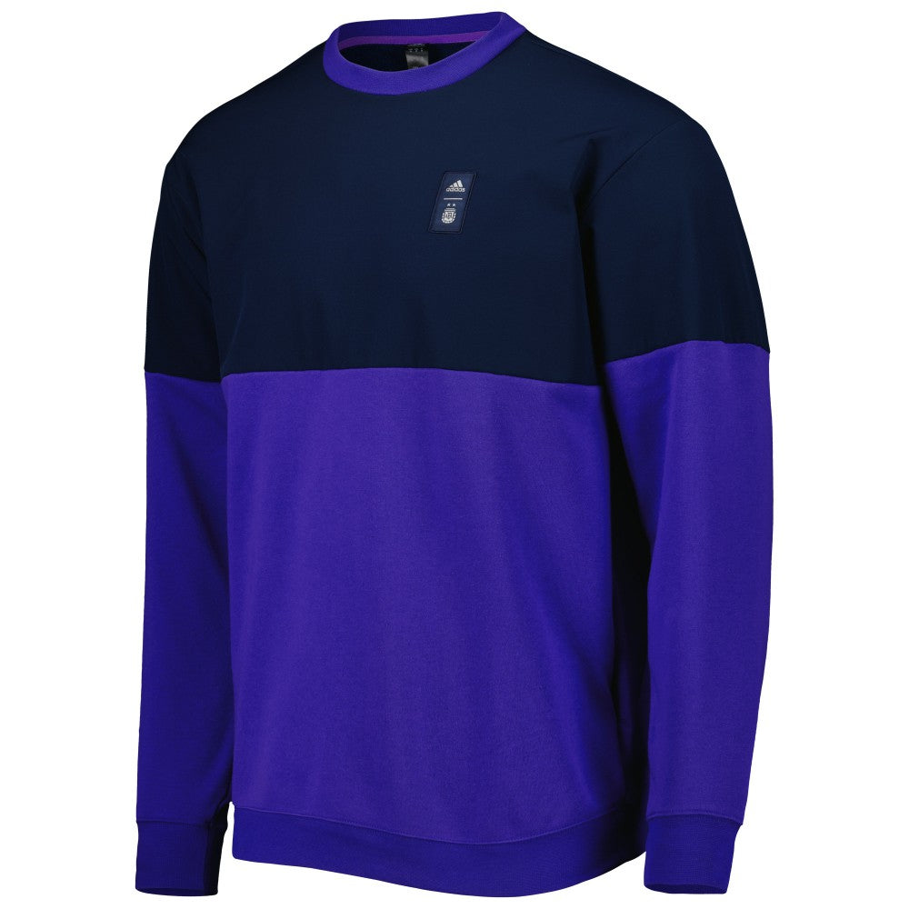 Argentina National Team Graphic Pullover Sweatshirt for sale - Navy/Purple 