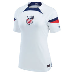 USMNT Women's 2022/23 Home Breathe Stadium Replica Blank Jersey for sale - White 