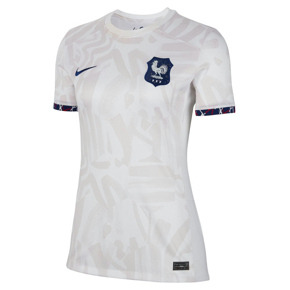 France Women's National Team Women's 2023 Away Stadium Replica Jersey for sale - White 