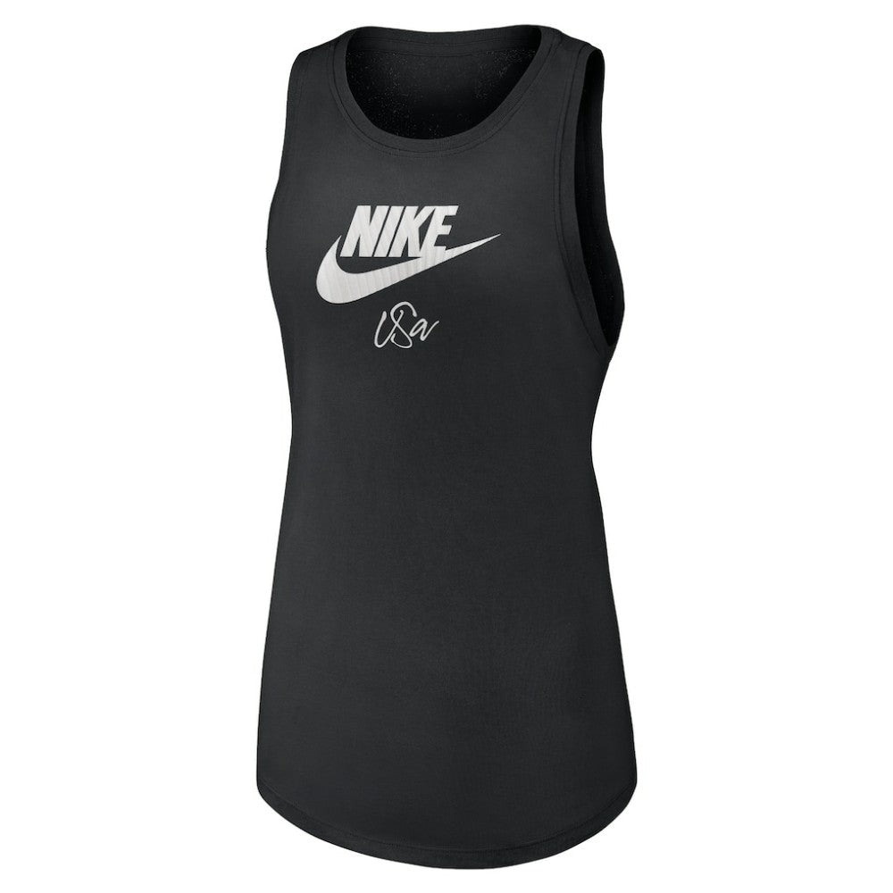 USWNT Women's Futura Tank Top on sale - Black 