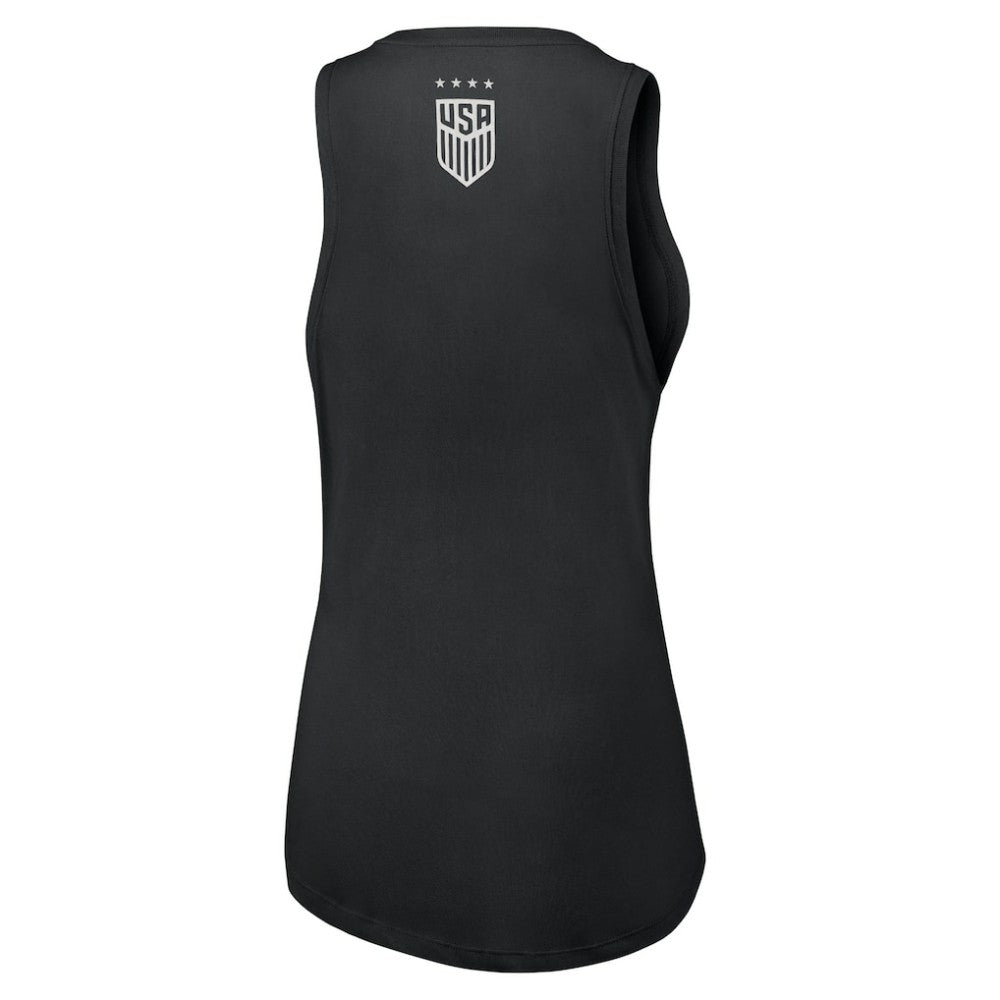 USWNT Women's Futura Tank Top on sale - Black 
