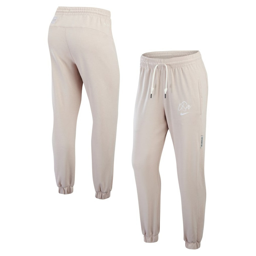 USMNT Women's Standard Issue Performance Loose Fit Pants for sale - Tan 