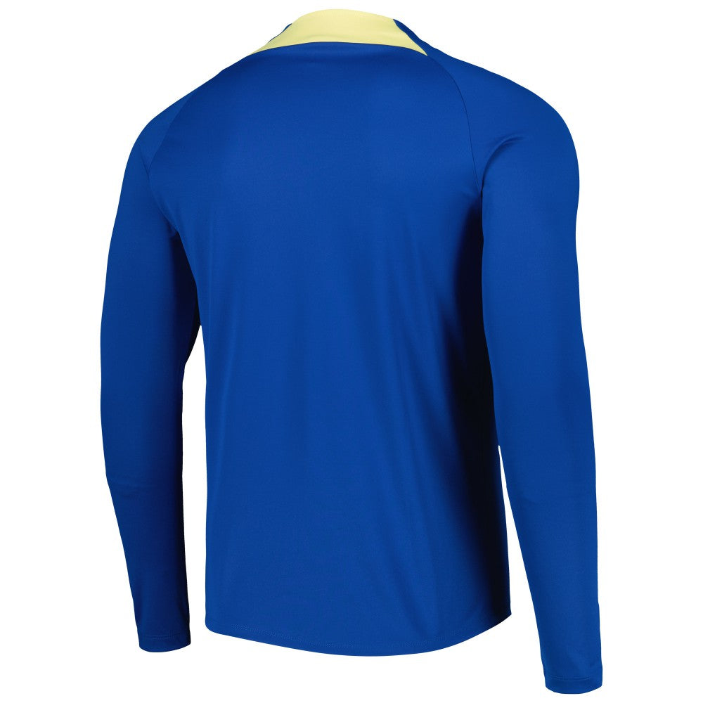 Club America Academy Pro Drill Raglan Quarter-Zip Top Discount - Blue 