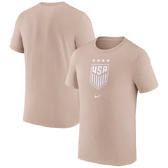 USWNT Crest T-Shirt on sale - Tan 