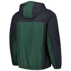 Liverpool Anorak Hoodie Quarter-Zip Jacket Discount - Green 