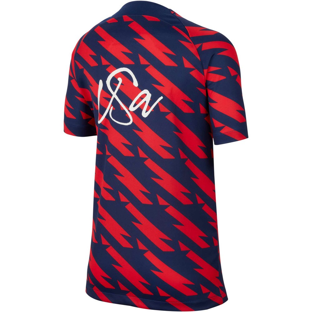 USWNT Youth 2023/24 Academy Pro Performance Pre-Match Top on sale - Red 