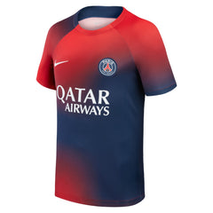 Paris Saint-Germain Youth 2023/24 Pre-Match Performance Top on sale - Navy 