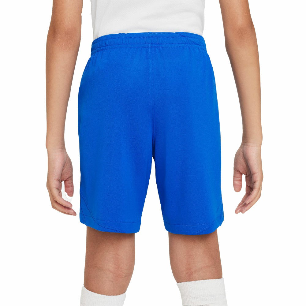 Barcelona Youth 2023/24 Away Stadium Performance Shorts on sale - Royal 