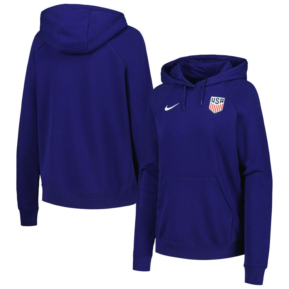 USMNT Women's Essential Raglan Pullover Hoodie for sale - Navy 
