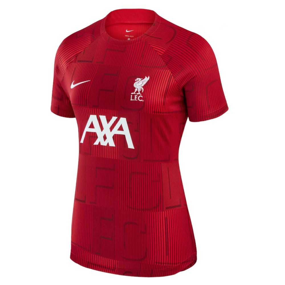 Liverpool Women's 2023 Pre-Match Top Discount - Red 