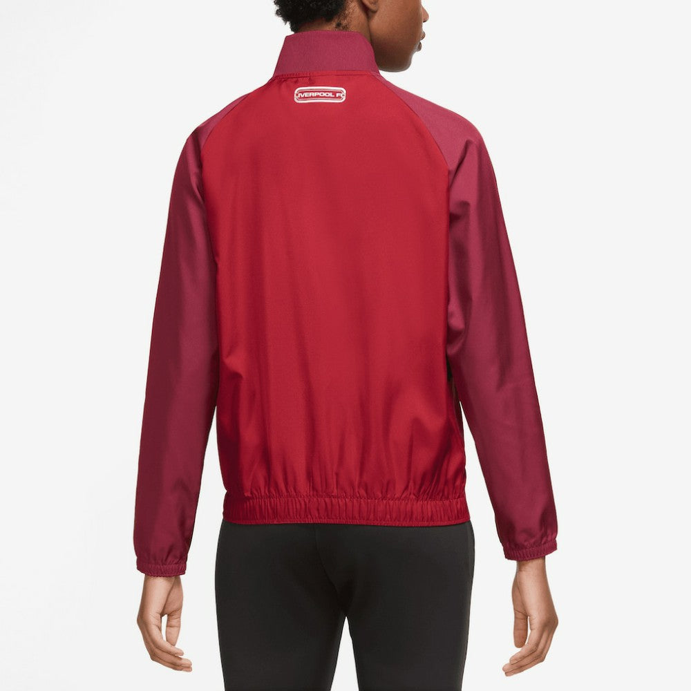 Liverpool Women's 2023/24 Anthem Raglan Performance Full-Zip Jacket Discount - Red 