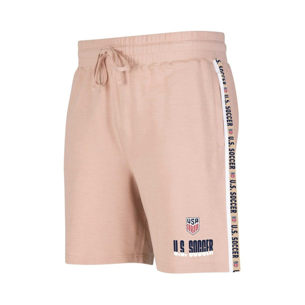 USMNT Concepts Sport Team Stripe Shorts for sale - Tan 