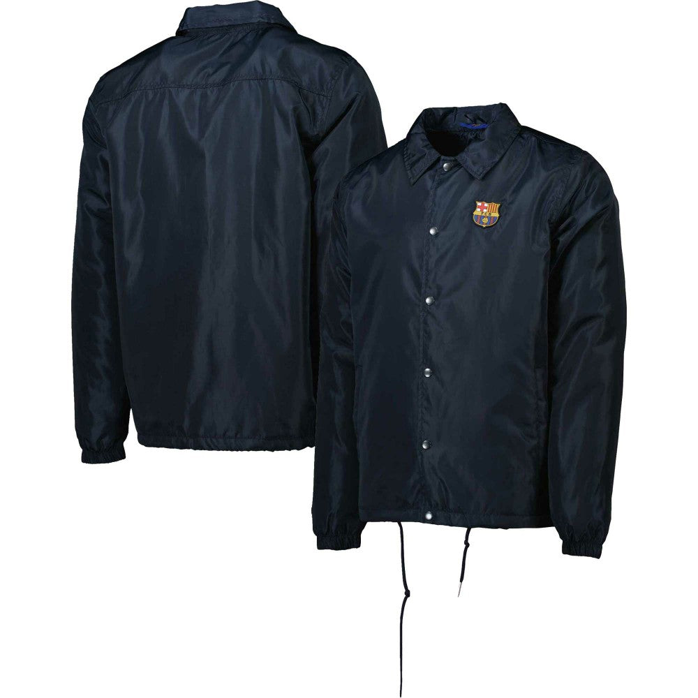 Barcelona Coaches Full-Snap Jacket on sale - Navy 