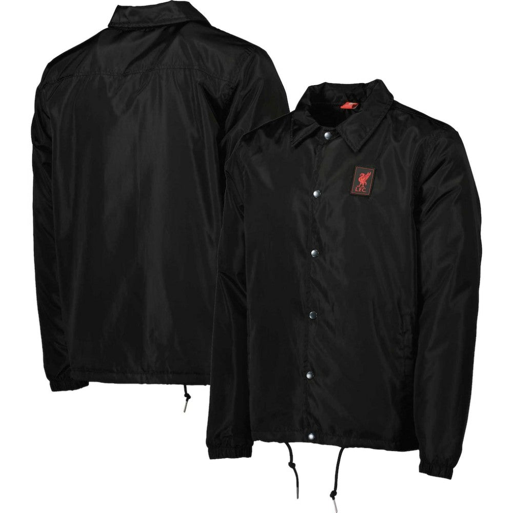 Liverpool Coaches Full-Snap Jacket Discount - Black 