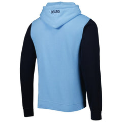Manchester City Lifestyle Pullover Hoodie Discount - Sky Blue/Navy 