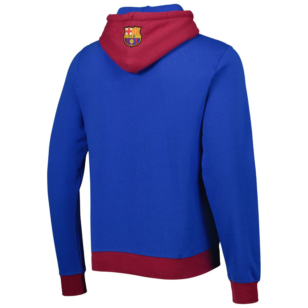 Barcelona Outdoor Pullover Hoodie on sale - Blue 