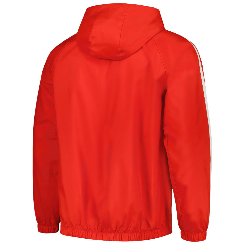 Bayern Munich 2023/24 DNA Raglan Full-Zip Windbreaker on sale - Red 