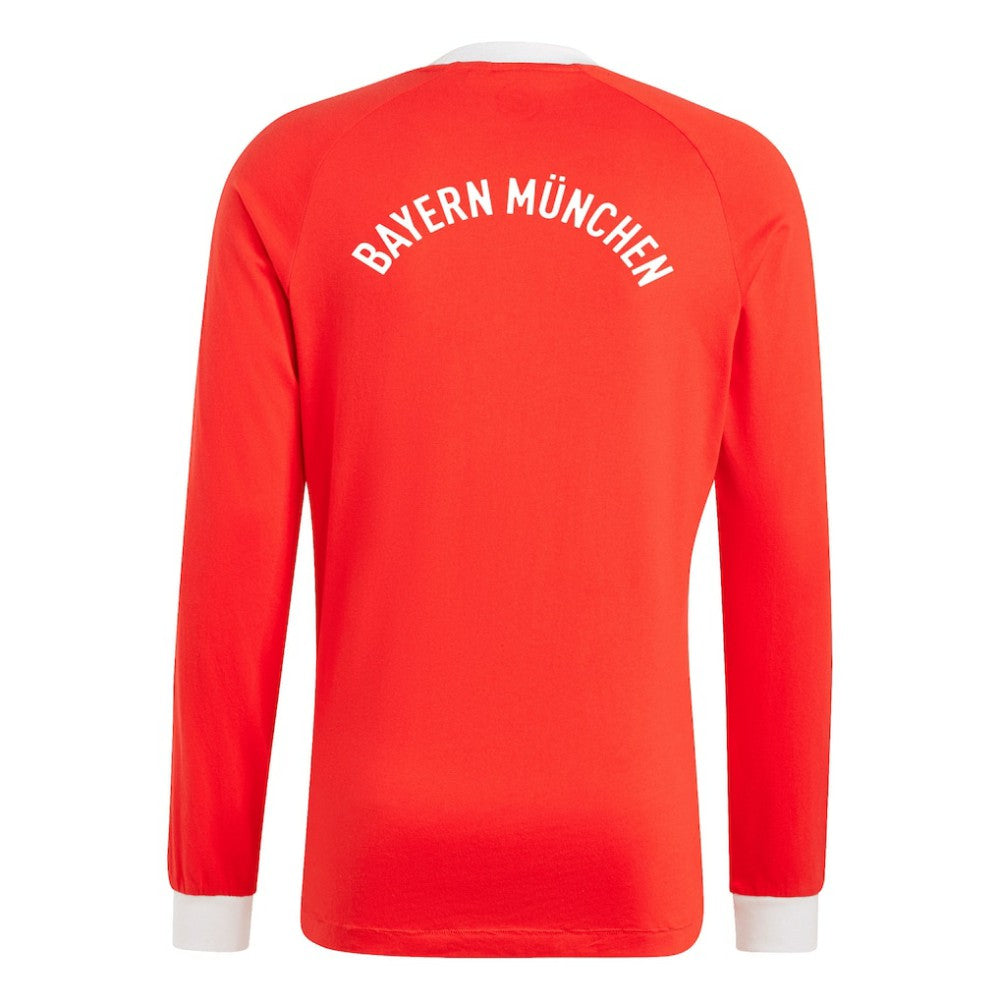 Bayern Munich Originals Energy Drop '70s Long Sleeve Jersey on sale - Red 