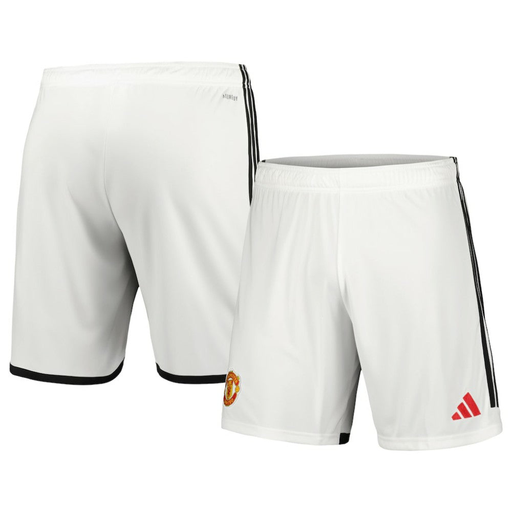 Manchester United 2023/24 Home Replica Shorts Discount - White 
