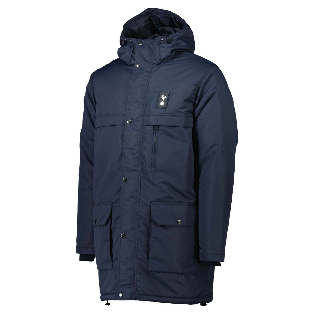 Tottenham Hotspur Winter Field Parka Hoodie Jacket Sale - Navy 