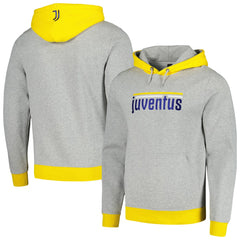 Juventus Lifestyle Pullover Hoodie Discount - Heather Gray 