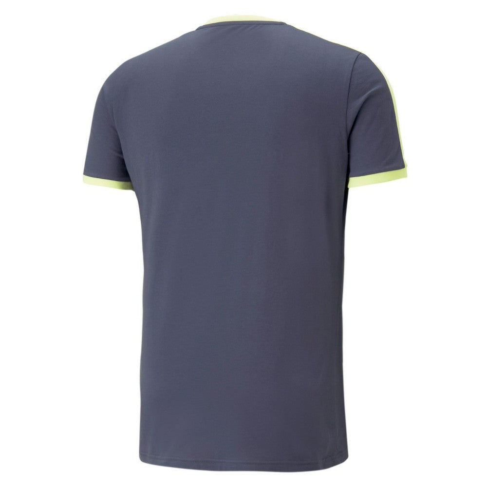 Manchester City ftblHeritage T-Shirt Discount - Navy 