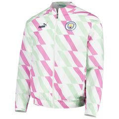 Manchester City 2022/23 Pre-Match Full-Zip Jacket Discount - White 