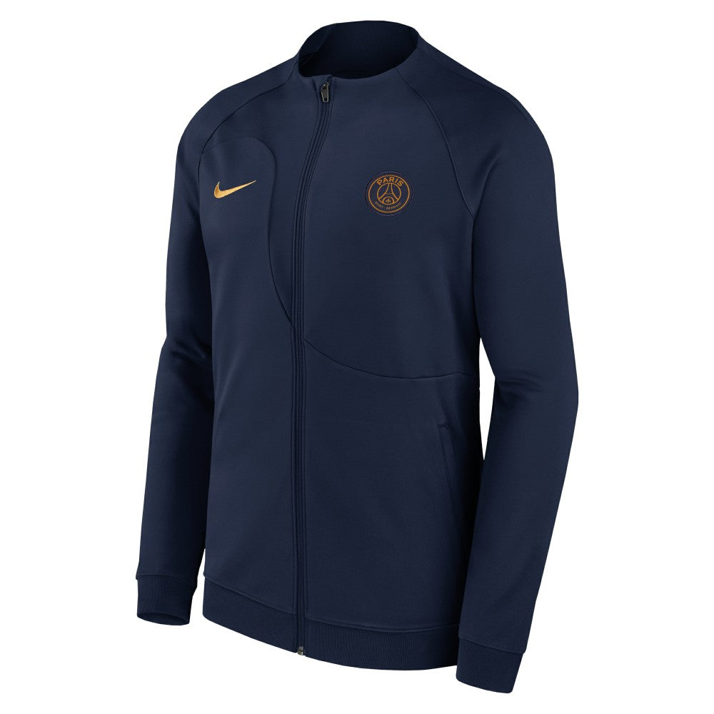 Paris Saint-Germain 2023 Academy Pro Anthem Full-Zip Jacket on sale - Navy 