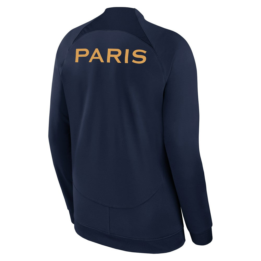 Paris Saint-Germain 2023 Academy Pro Anthem Full-Zip Jacket on sale - Navy 
