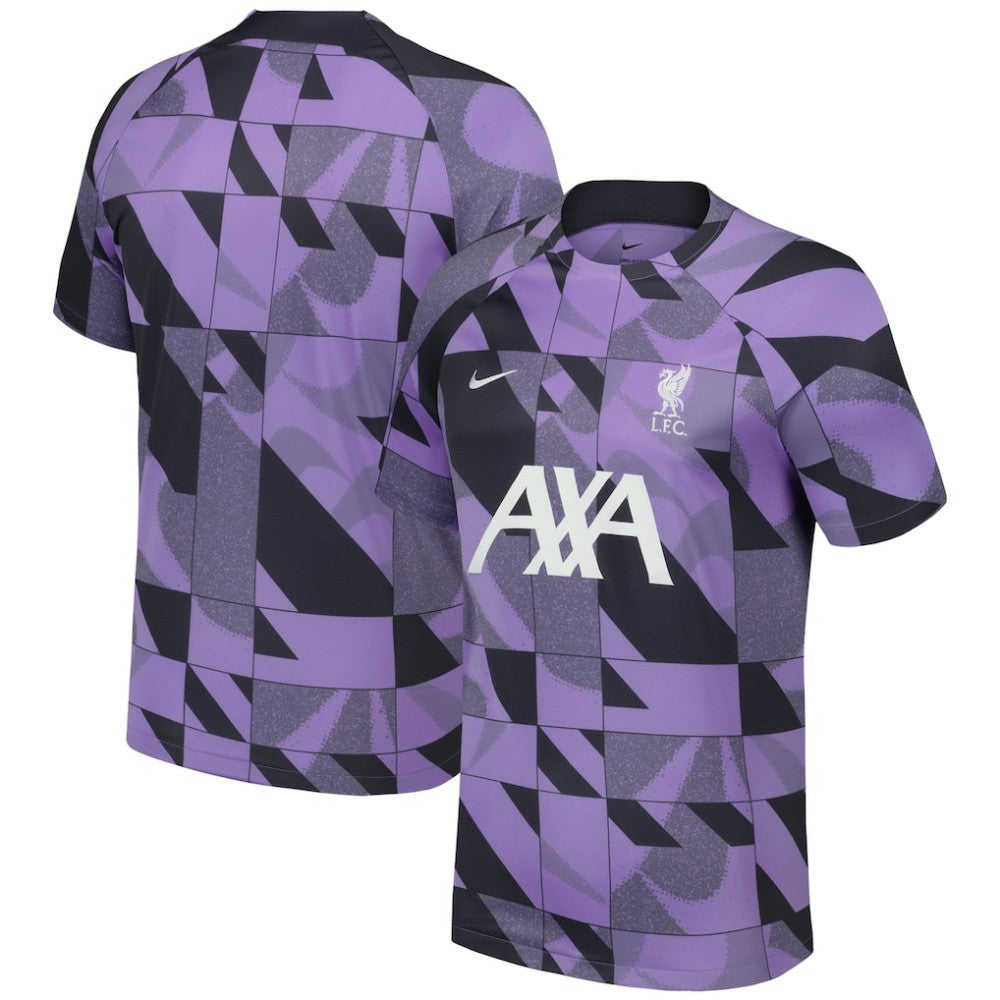 Liverpool 2023/24 Academy Pro Pre-Match Top Discount - Purple 