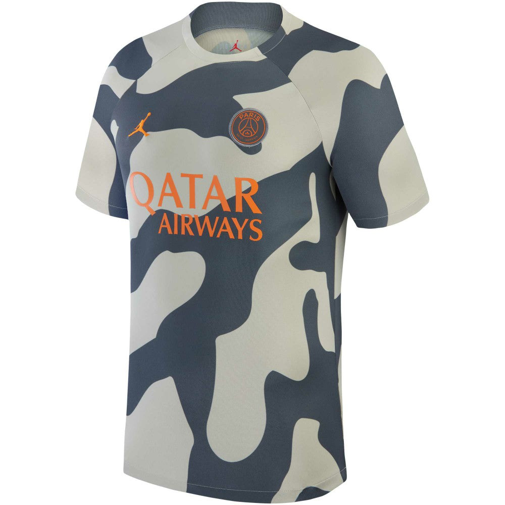 Paris Saint-Germain Jordan Brand 2023/24 Academy Pro Pre-Match Top on sale - Gray 