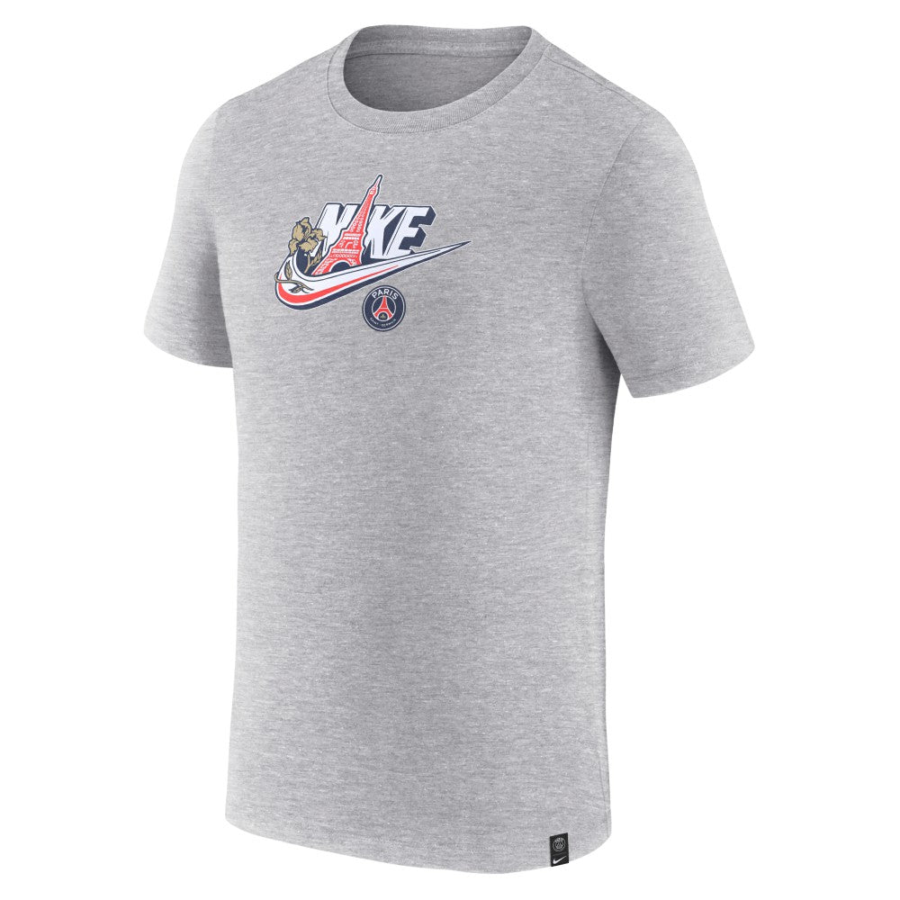 Paris Saint-Germain Futura T-Shirt on sale - Heather Gray 